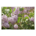 Lilac Bush Beautiful Purple Spring Flowers Cloth Placemat