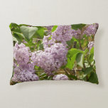 Lilac Bush Beautiful Purple Spring Flowers Decorative Pillow