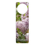 Lilac Bush Beautiful Purple Spring Flowers Door Hanger