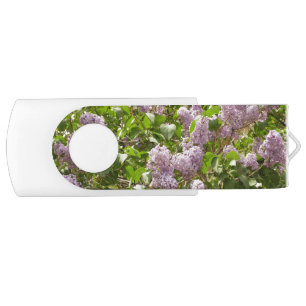 Lilac Bush Beautiful Purple Spring Flowers Flash Drive