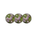 Lilac Bush Beautiful Purple Spring Flowers Golf Ball Marker