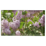 Lilac Bush Beautiful Purple Spring Flowers Place Card Holder