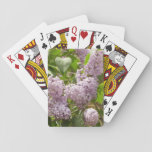 Lilac Bush Beautiful Purple Spring Flowers Playing Cards