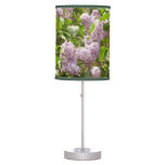 Lilac Bush Beautiful Purple Spring Flowers Table Lamp