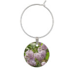 Lilac Bush Beautiful Purple Spring Flowers Wine Charm