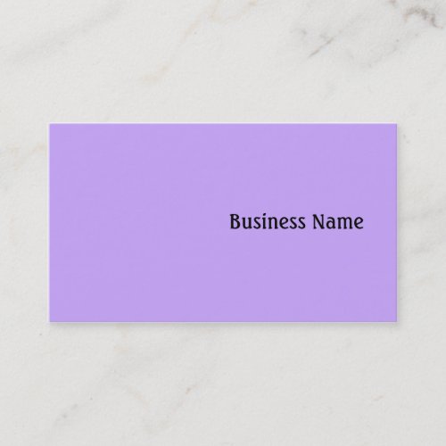 Lilac Business Card Templates