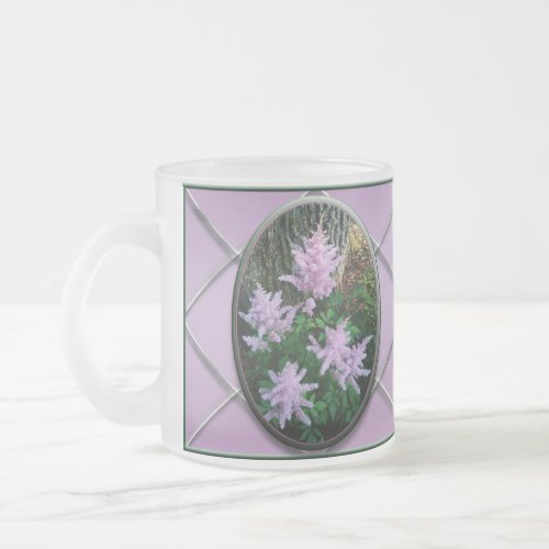 Lilac Butterfly Bush Flower Mugs Customizable