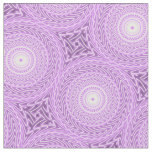 Lilac  circles pattern fabric