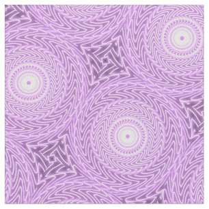 Lilac  circles pattern fabric
