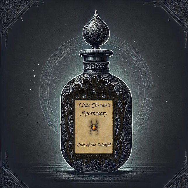 Lilac Cloven's Apothecary: Cries of the Faithful Sticker (Creator Uploaded)