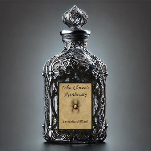 Lilac Cloven's Apothecary: Crystallized Blood Sticker