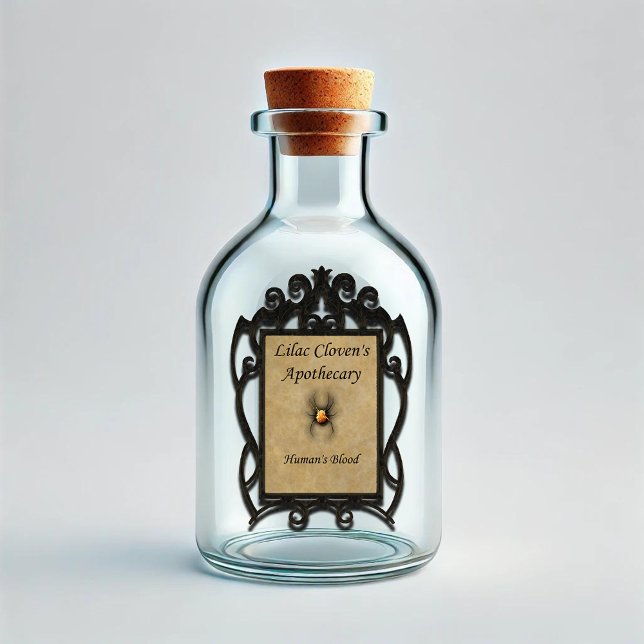 Lilac Cloven's Apothecary: Human's Blood Sticker (Creator Uploaded)