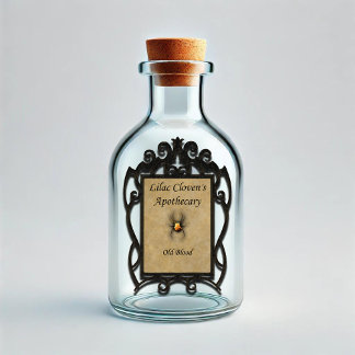 Lilac Cloven's Apothecary: Old Blood Sticker