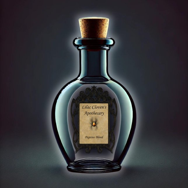 Lilac Cloven's Apothecary: Pegasus Blood Sticker (Creator Uploaded)