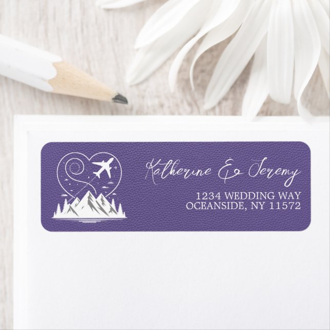Lilac Colorado Passport Label (Insitu)