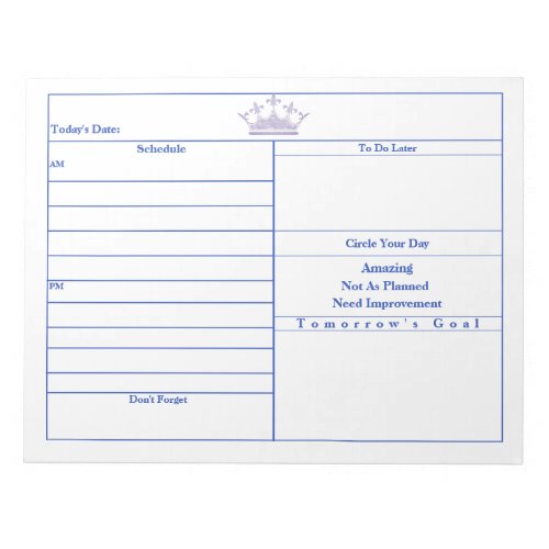 Lilac Crown Decorative notepads