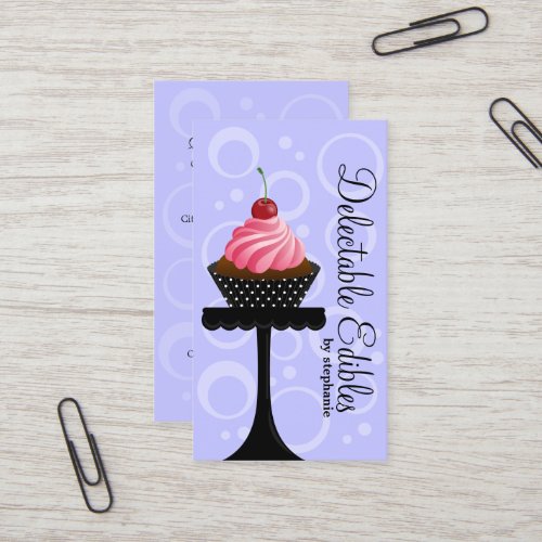 Cupcake Bakery Business Cards
