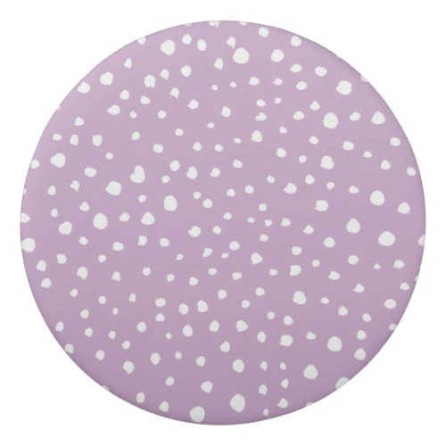 Lilac Dalmatian Spots Dalmatian Dots Dotted Eraser