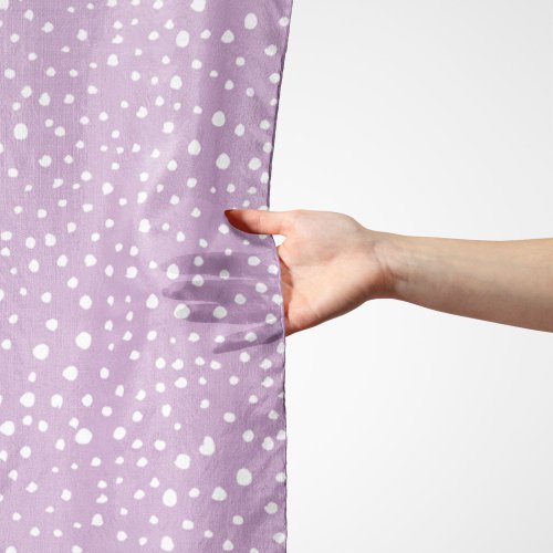 Lilac Dalmatian Spots Dalmatian Dots Dotted Scarf