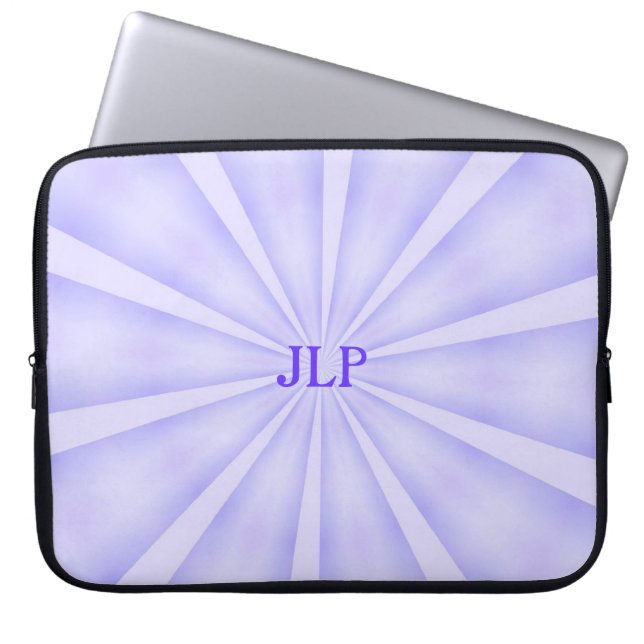 Lilac Design Laptop Sleeve (Front)