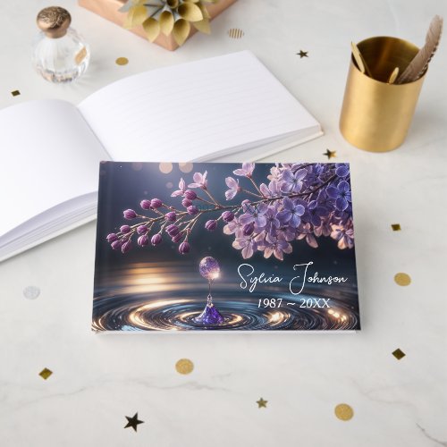 Lilac Dewdrop For Memorial Service