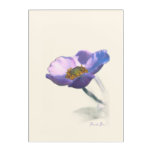 Lilac Dream Flowers – Romantic Fantasy Nature Acrylic Print