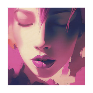 Lilac Dream Whisper – Serene, Ethereal, Purple Wood Wall Art
