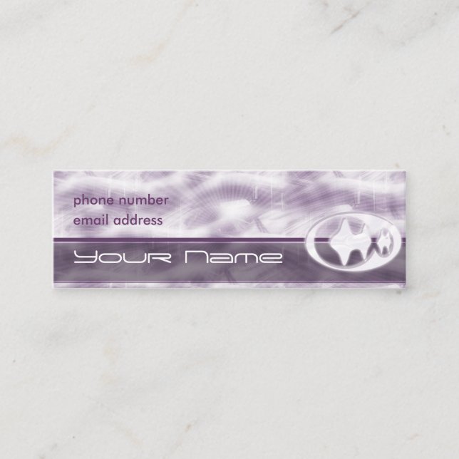 Lilac Dreams Profile Card (Front)
