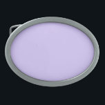 Lilac Dreams Solid Color | Classic Elegant Belt Buckle<br><div class="desc">Lilac Dreams Solid Color | Classic | Elegant | Trendy | Stylish | Gift | Purple Shades Color</div>