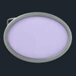 Lilac Dreams Solid Color | Classic Elegant Belt Buckle<br><div class="desc">Lilac Dreams Solid Color | Classic | Elegant | Trendy | Stylish | Gift | Purple Shades Color</div>