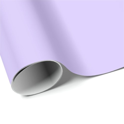 Lilac Dreams Solid Color  Classic  Elegant Wrapping Paper