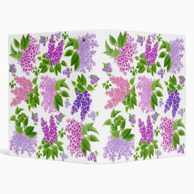 Lilac Elegance Avery Binder (Background)