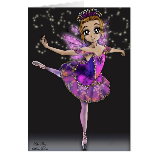 Lilac Fairy - Sleeping Beauty Ballet Card (Front)
