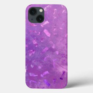Lilac Faux Glitter Texture iPhone 13 Case