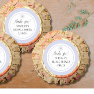  Lilac Floral  Bridal Shower  Reese's Peanut Butter Cups