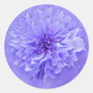 Lilac Floral Envelope Seal