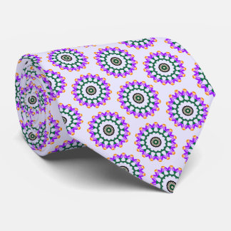 Lilac Floral Neck Tie