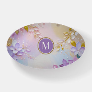Lilac Flower Art Paperweight
