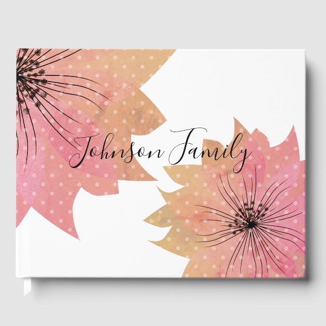 lilac flower, flower, lilac guest book (Front)