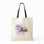 Lilac Flower Future Bride Tshirts and Gifts Tote Bag