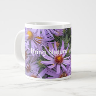 Lilac Flower Jumbo Specialty Mug