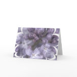 Lilac Flowers Greeting Card