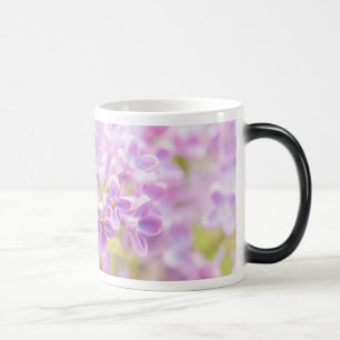 Lilac Flowers Mist Color Morph Mug