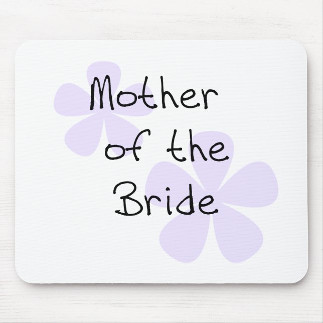 Lilac Flowers Mother of Bride Mouse Pad (Front)