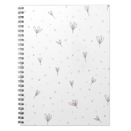 Lilac Flowers Notebook