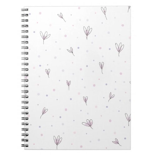 Lilac Flowers Notebook