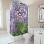 Lilac Flowers Shower Curtain at Zazzle