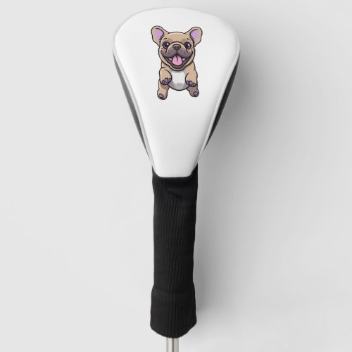 Lilac French Bulldog  Golf Head Cover