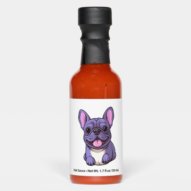 Lilac French Bulldog  Hot Sauces (Front)