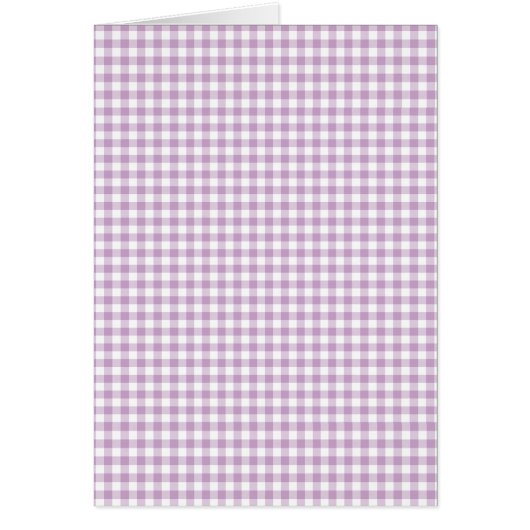 Lilac Gingham (Front)